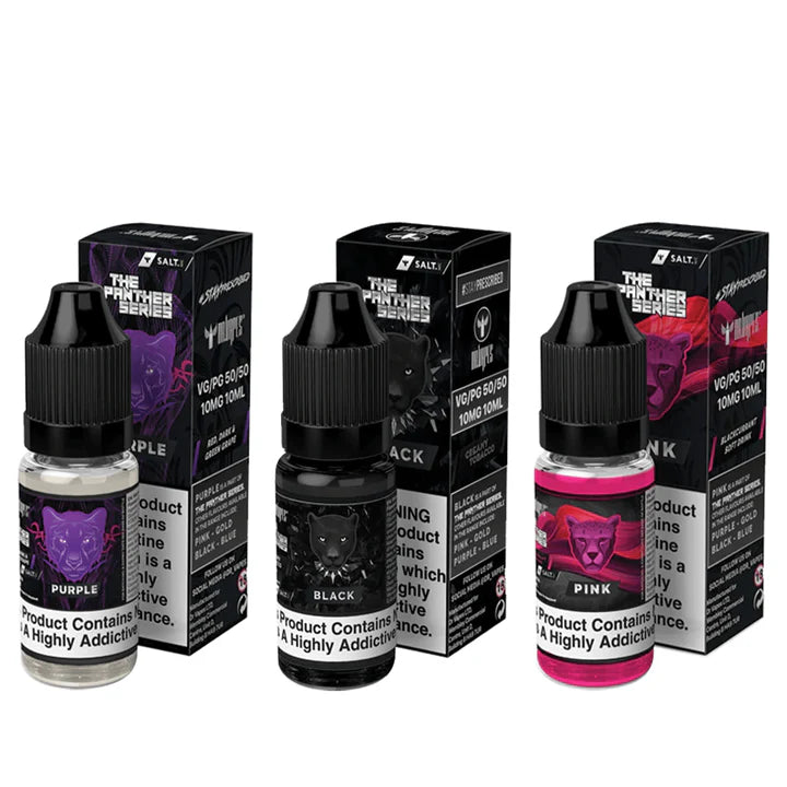 DR VAPES ( THE PANTHER SERIES) NIC SALTS 10ML-E-Liquids Cloud City Vapes DR VAPES ( THE PANTHER SERIES) NIC SALTS 10ML-E-Liquids Cloud City Vapes