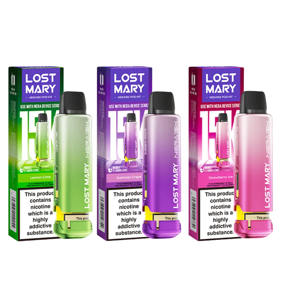 LOST MARY NERA 15K PRE-FILLED PODS – Cloud City Vapes