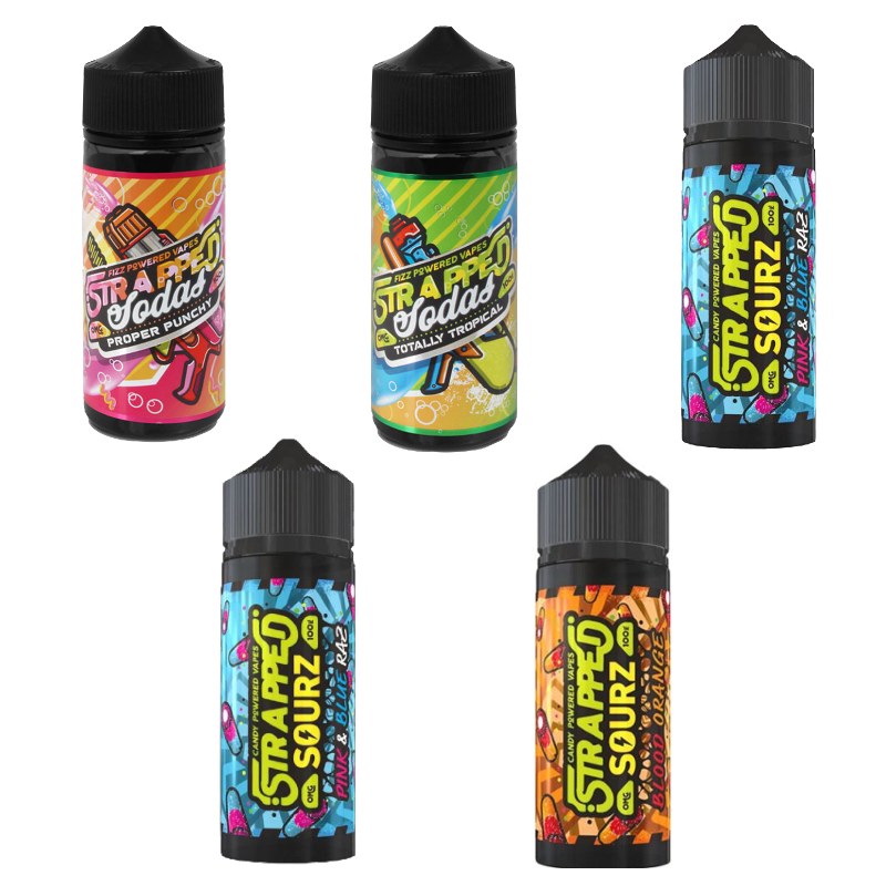 Strapped - Strapped 100ml E-Liquid Shortfills Cloud City Vapes Strapped - Strapped 100ml E-Liquid Shortfills Cloud City Vapes