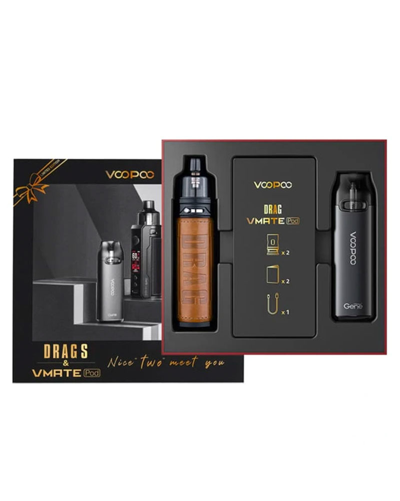 VooPoo Drag S + VMate Pod Gift Set Cloud City Vapes VooPoo Drag S + VMate Pod Gift Set Cloud City Vapes