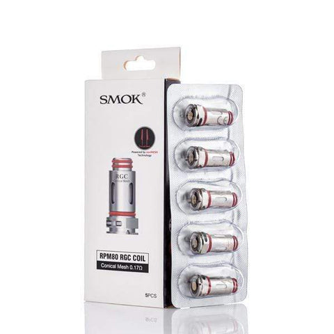 SMOK RPM80 RGC Conical Mesh Replacement Coils 0.17Ohms (Pack of 5)