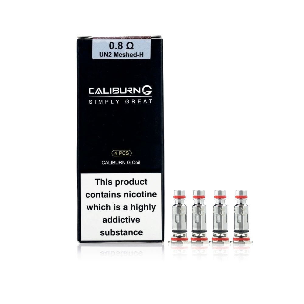 Uwell Caliburn G 0.8ohm Coil (Pack of 4)  Cloud City Vapes