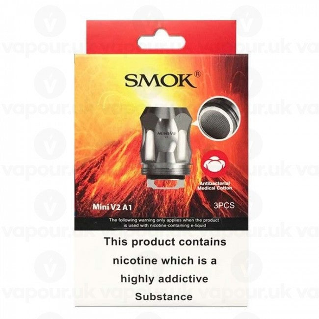 SMOK Mini V2 A1 0.17ohm Coils (Pack of 3)  Cloud City Vapes