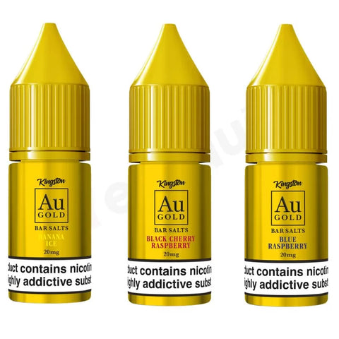 Kingston AU Gold bar 10ml Nic Salts E-Liquid