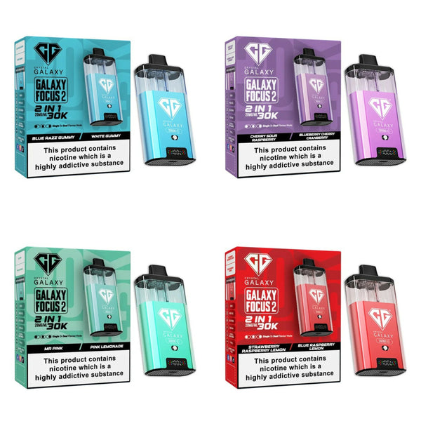 Crystal Galaxy 30k Focus2 Prefilled Vape Kit