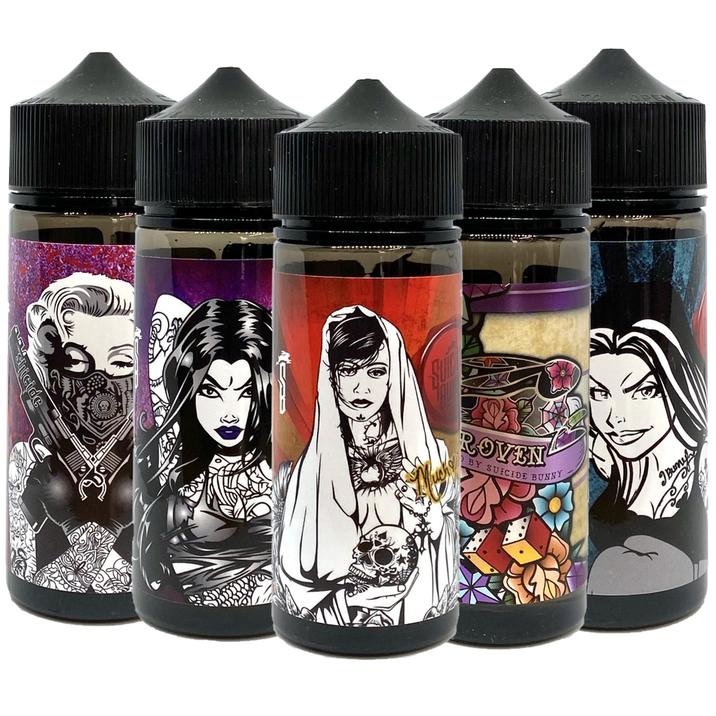 Suicide Bunny E-liquids 100ml E-liquid Cloud City Vapes Suicide Bunny E-liquids 100ml E-liquid Cloud City Vapes