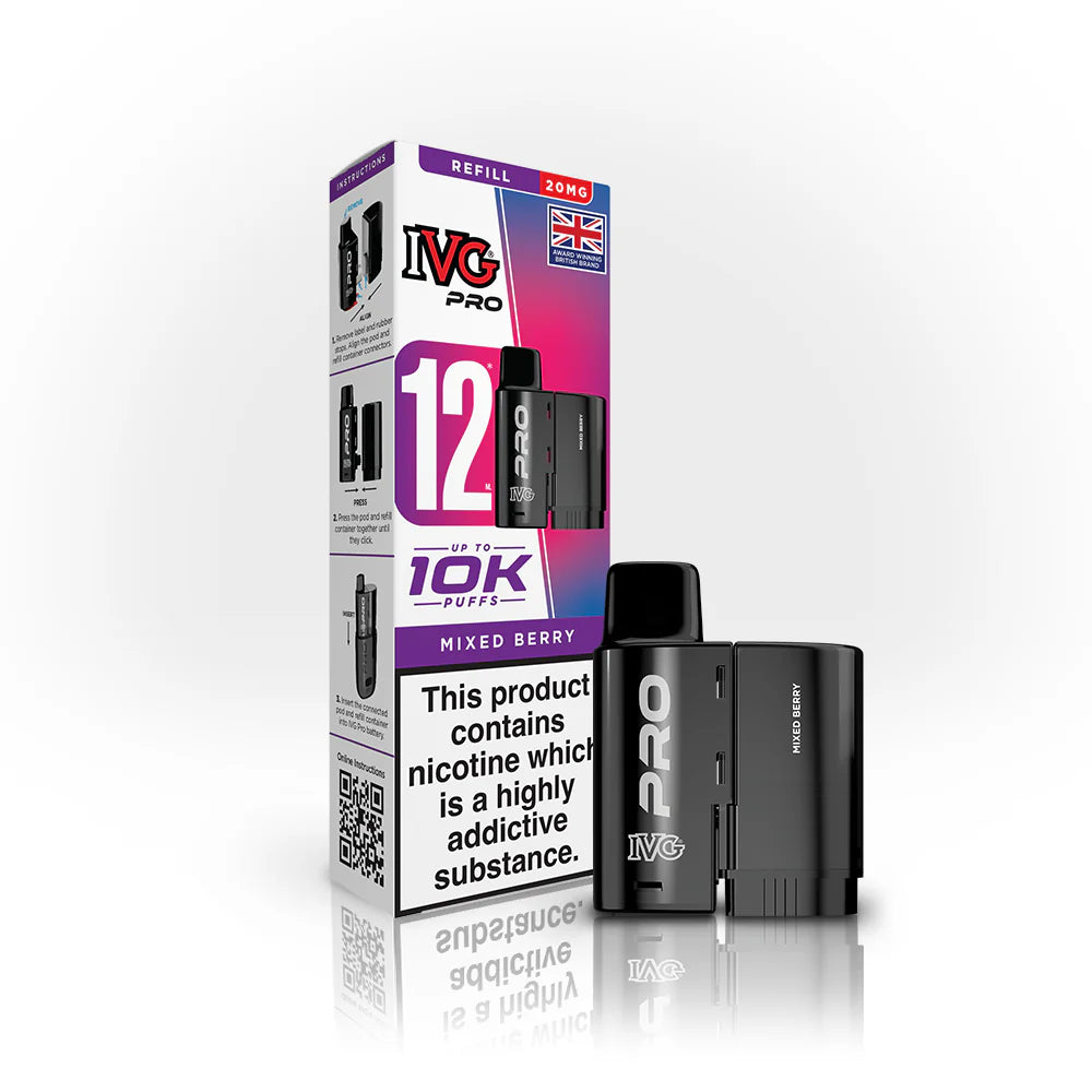 IVG Pro 12 Prefilled Pods - 20 MG