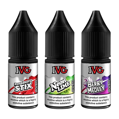 IVG 50/50  NIC SALTS 10ML-E-Liquids