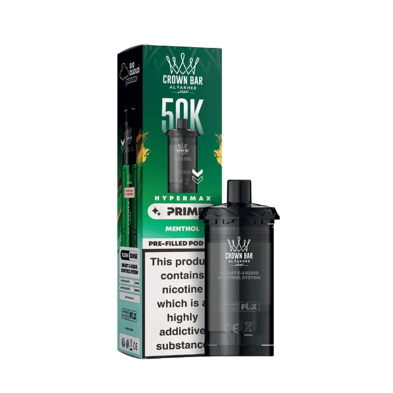 Al Fakher 50k Hypermax Prime Prefilled Pods