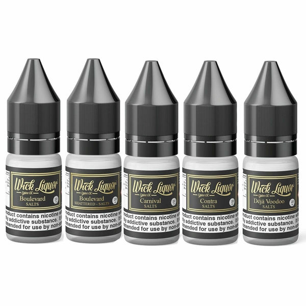 Wick liquor Nic Salts 10ml E-liquid