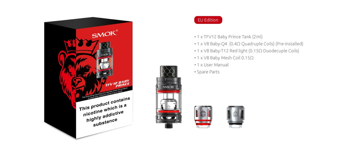 SMOK - Smok TFV12 Baby Prince Tank