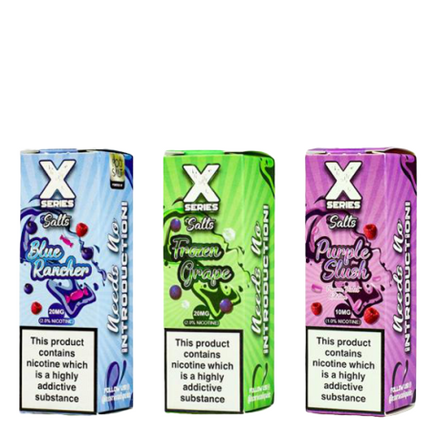X Series - X Series 10 ML  Nic Salt E-Liquid