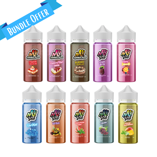 My E Liquids -  MY E-LIQUID 100 ML SHORTFILLS