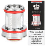 UWELL CROWN IV 4 COILS 0.4 OHM SS904L (PACK OF 4)