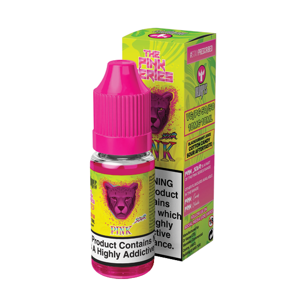 Dr Vapes Pink Sour Nic Salt 10 ML Pink Series  E-Liquid
