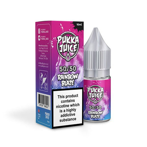 Pukka Juice Rainbow Blaze 50/50 10ml E-Liquid