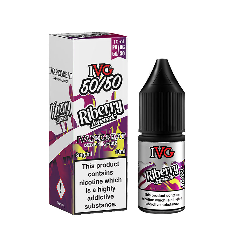 IVG RIBERRY LEMONADE 50/50 10ml E-LIQUID