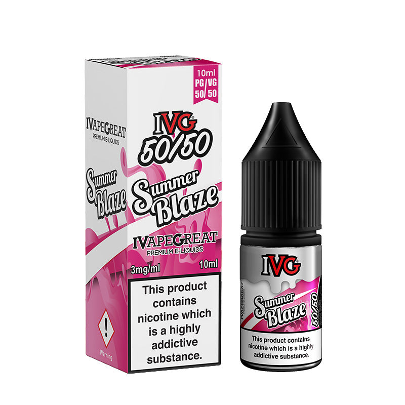 IVG SUMMER BLAZE 50/50 10ml E-LIQUID