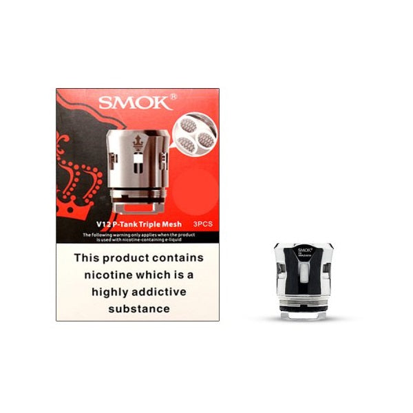 Smok V12 P-Tank Triple Mesh Coil 0.15 ohm (Pack of 3)