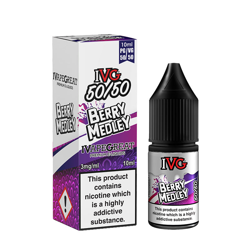 IVG  BERRY MEDLEY 50/50 10ml E-LIQUID