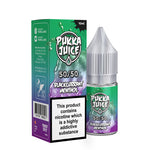 Pukka Juice Tobacco Blackcurrant Menthol 50/50 10ml E-Liquid