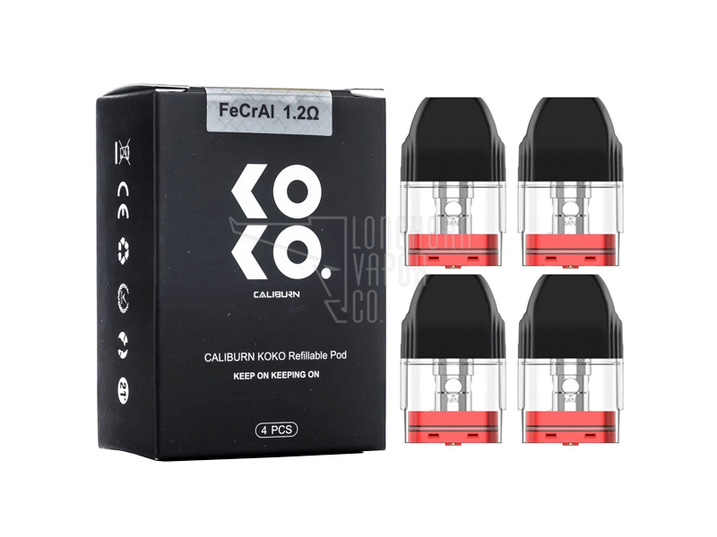 UWELL Caliburn KOKO Pods | 1.2ohm (Pack of 4)