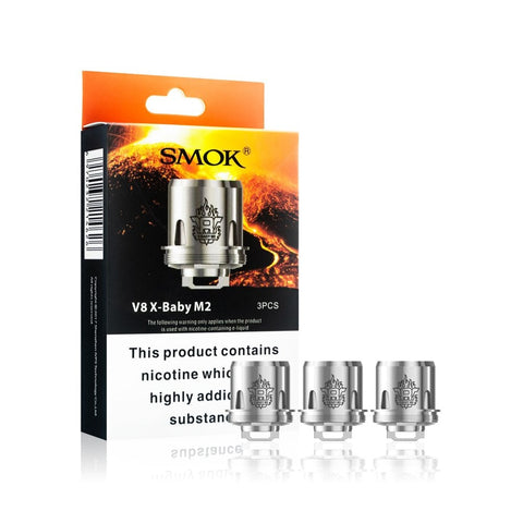SMOK V8 X-Baby M2 Coils 0.25ohm (Pack of 3)