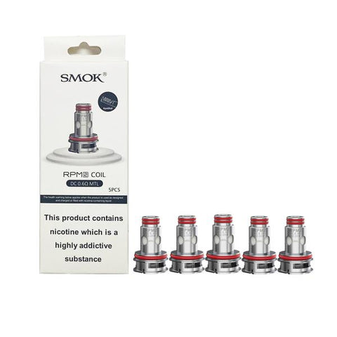 Smok RPM 2 Replacement Coil 0.6ohm DC MTL (Pack of 5)