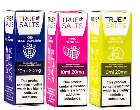 True Salt True Salts 10ml Nic Salts E-Liquid – Cloud City Vapes