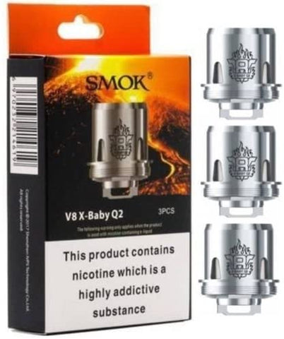 SMOK V8 X-Baby Q2 0.4ohm (Pack of 3)