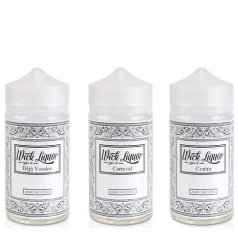 Wick Liquor - Wick Liquor 180ML E-Liquid Shortfills